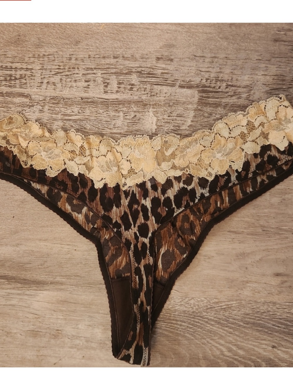 Dolce & Gabbana Leopard Lace Lingerie Set 34D L XL Bra & Underwear - Picture 7 of 9